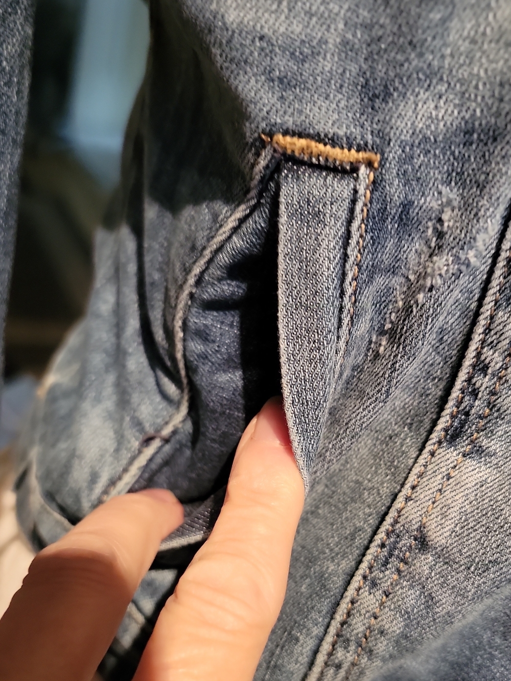 Mavi Gold Women's Light Blue Denim Jacket - Picture 4 of 10
